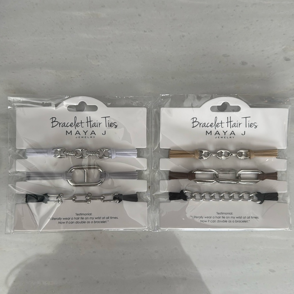 Maya J Bracelet Hair Ties
